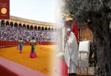 Domingo de resurrección y toros en España