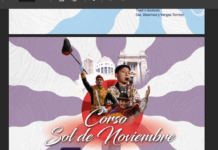 Corso del Sol de Noviembre este viernes 31
