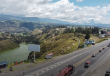 Inician trabajos de ampliación de la vía E35, tramo Yambo – Ambato