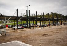 Plaza Santa Clara en etapa final