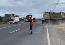 Vía Yambo – Ambato de 4 a 6 carriles
