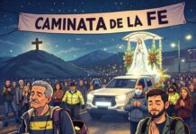 Caminata de la fe este 27 de marzo